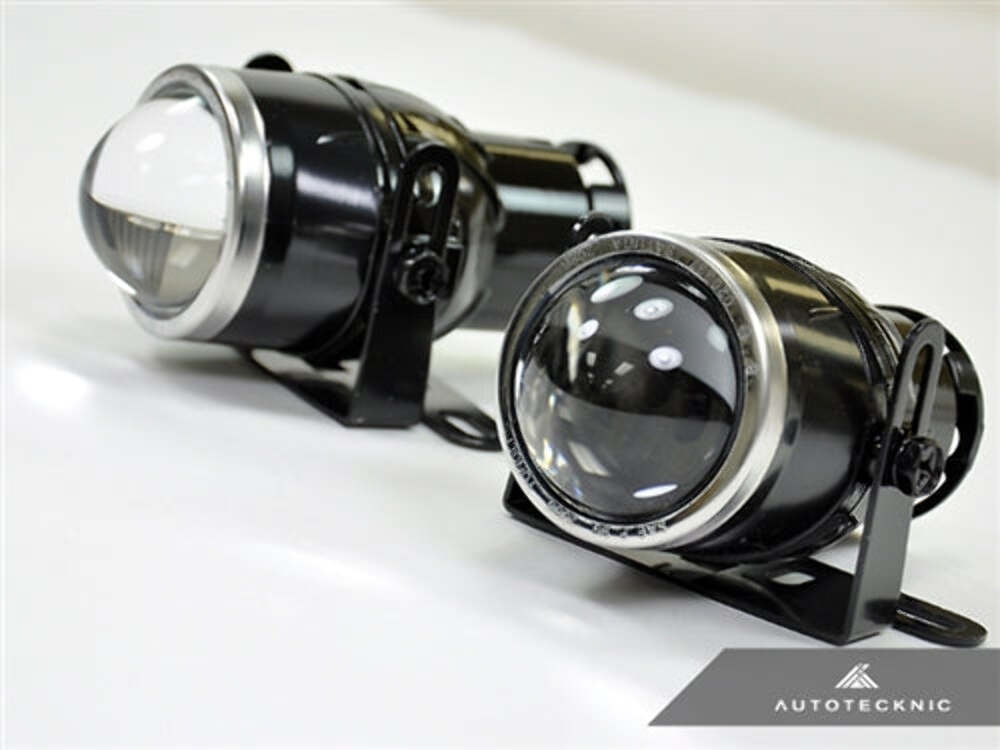 AutoTecknic UN-PF-P1-C Universal Projector Fog Lights P1 Clear