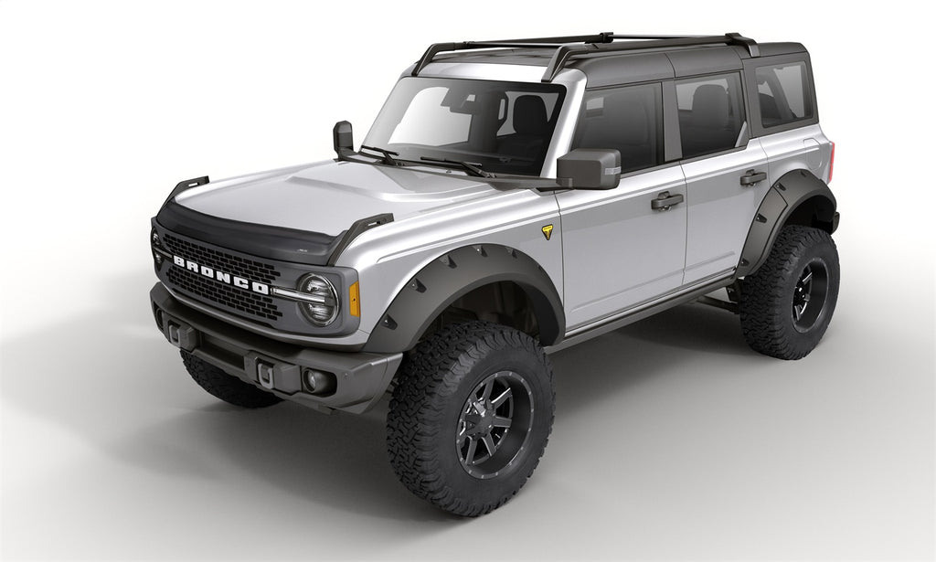 Auto Ventshade 436183 Aeroskin II Hood Protector Textured Black Fits Bronco