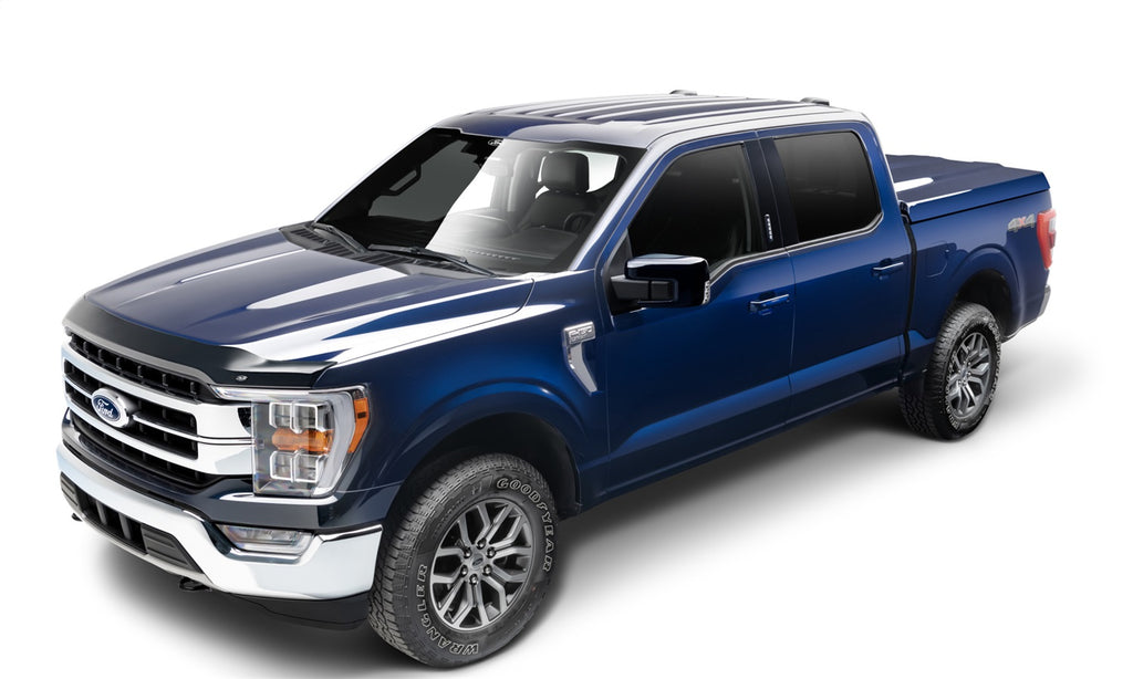 Auto Ventshade 322196 Aeroskin Smoke Hood Protector Fits 21-24 F-150