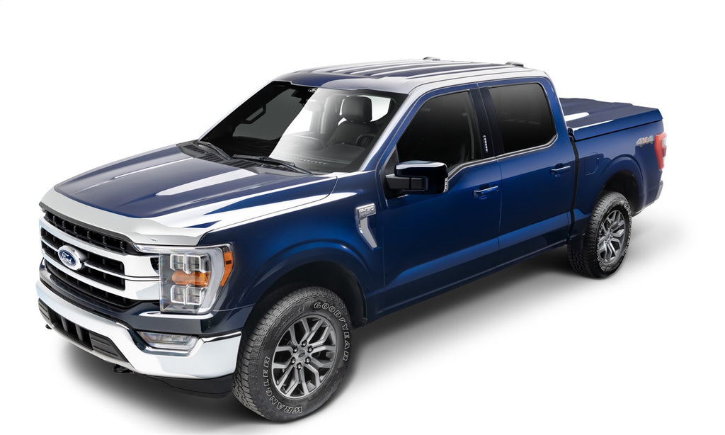 Auto Ventshade 622196 Aeroskin Chrome Hood Protector Fits 21-24 F-150