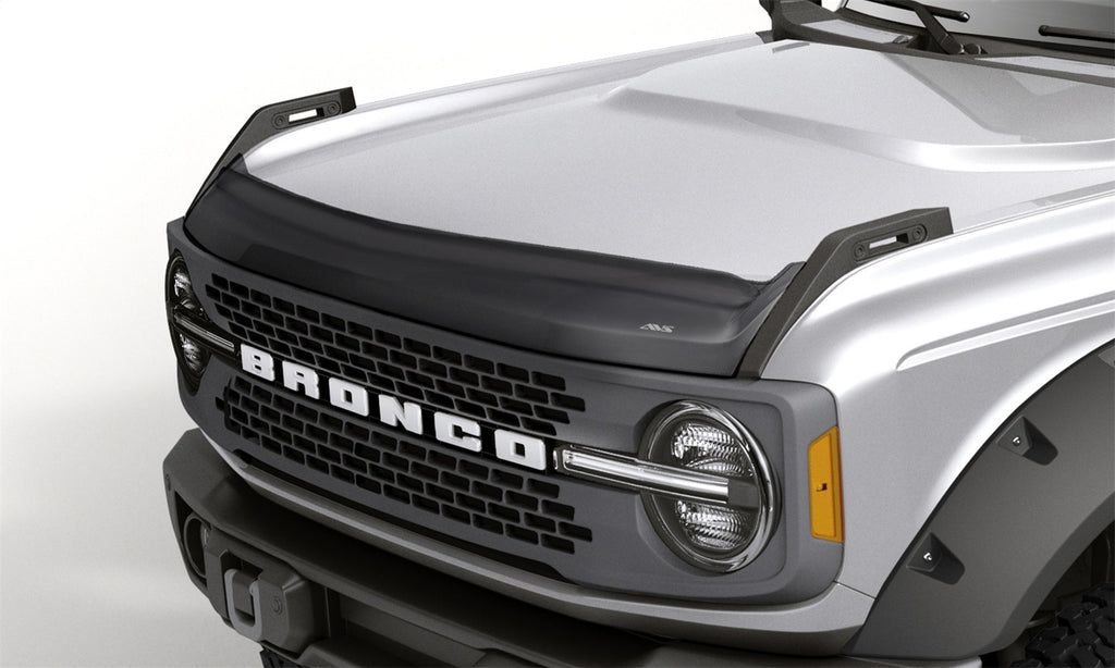Auto Ventshade 436183 Aeroskin II Hood Protector Textured Black Fits Bronco