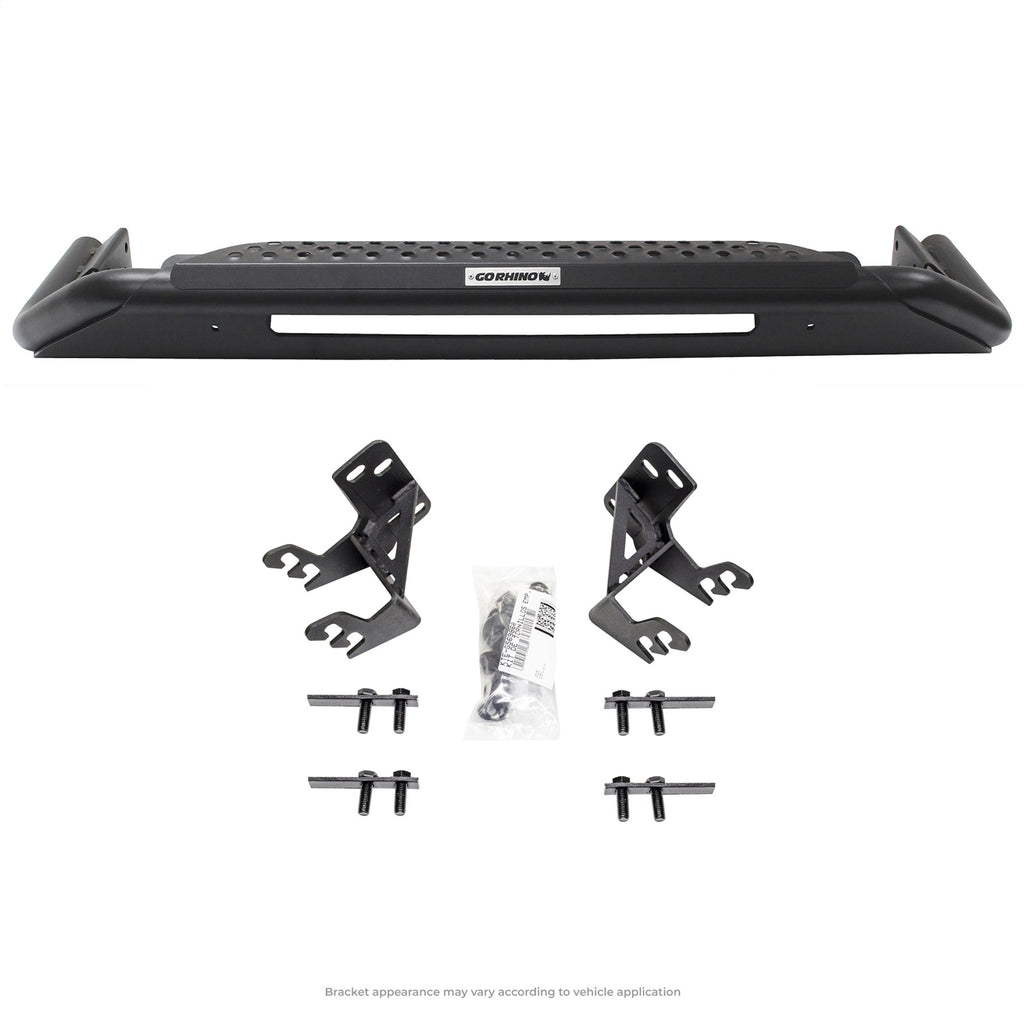 Go Rhino 562260T RC3 LR Skid Plate/Bull Bar w/Mounting Brackets Kit
