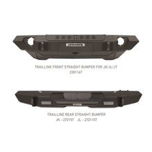 Load image into Gallery viewer, Go Rhino 230116T Trailline Front Straight Bumper