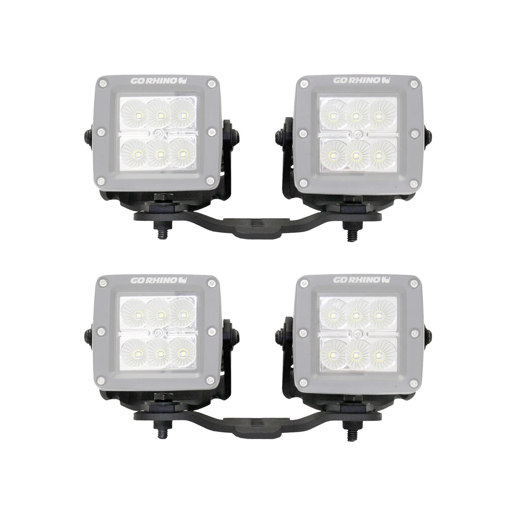 Go Rhino 731030T XE Hood Hinge Light Mounts