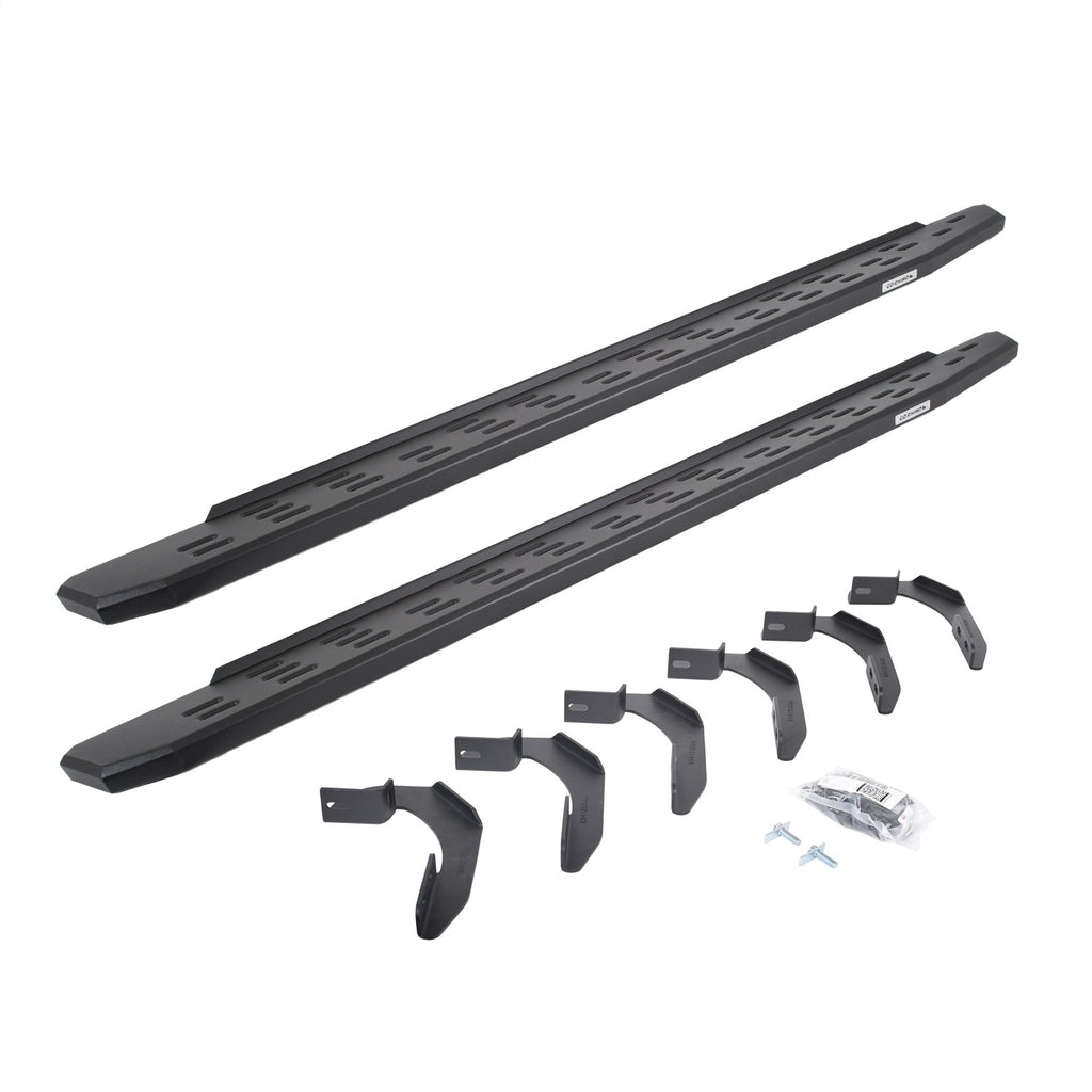 Go Rhino 69612680PC RB30 Running Boards w/Mounting Brackets Fits 04-14 F-150