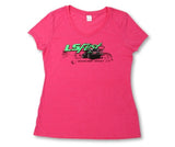 Holley Performance 10110-MDHOL Ladies LS Fest V-Neck T-Shirt