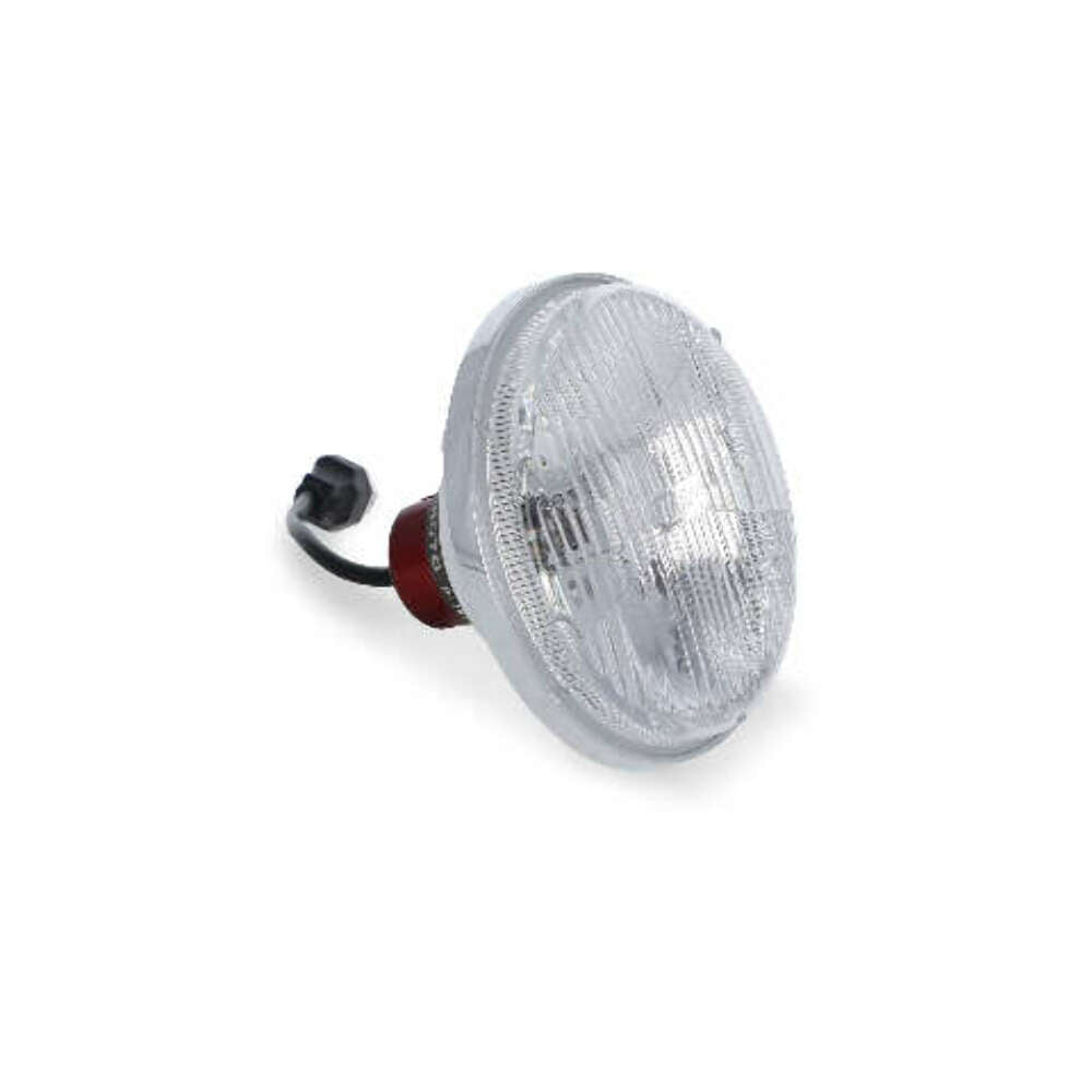 Holley Retrobright LFRB125 5.75 inch Round LED Headlight - Classic White (3000K)