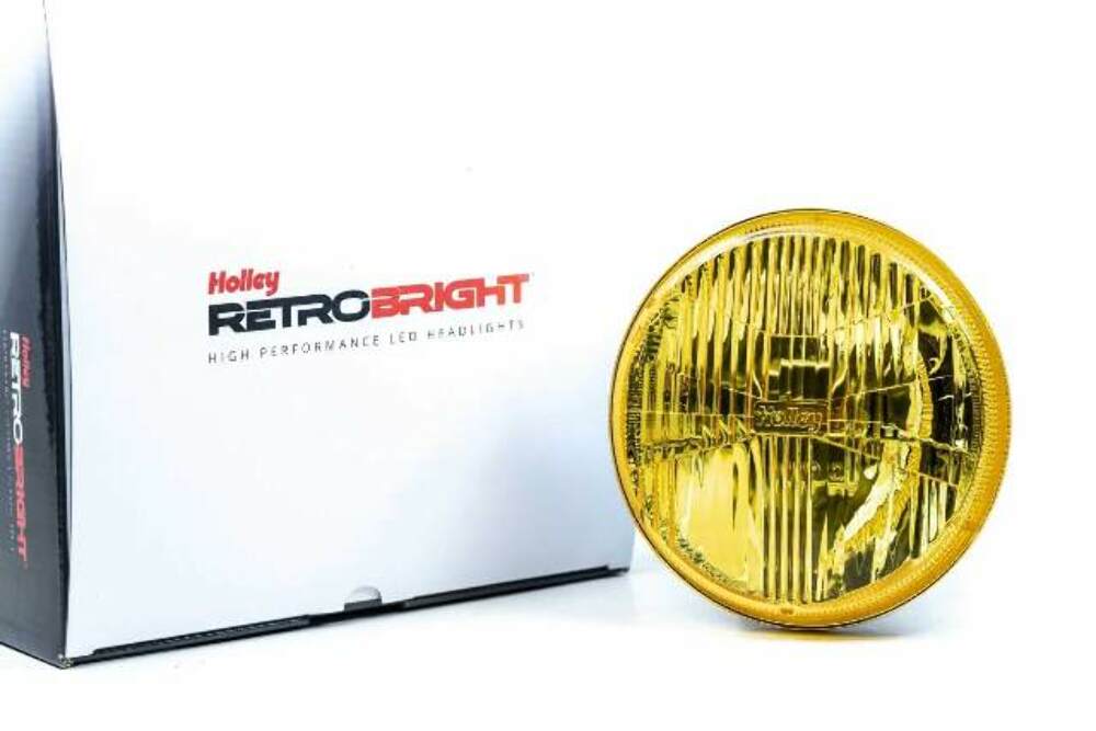 Holley RetroBright LFRB175 Yellow 5.75" Round Lens Conversion