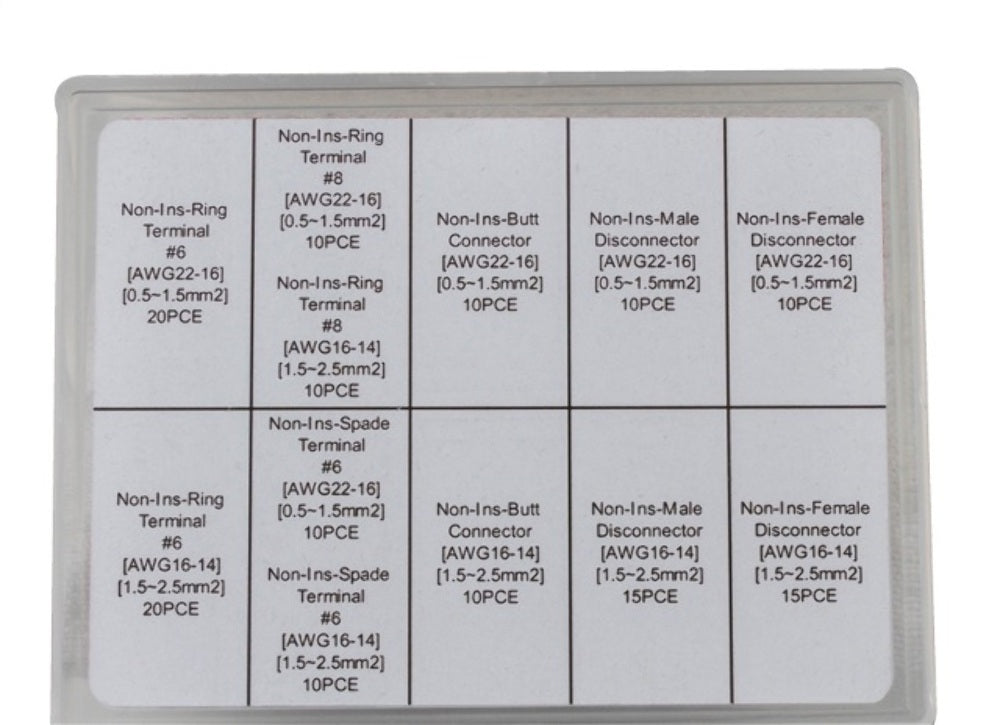 MSD Ignition 8196MSD MSD Non-Insulated Connector Kit