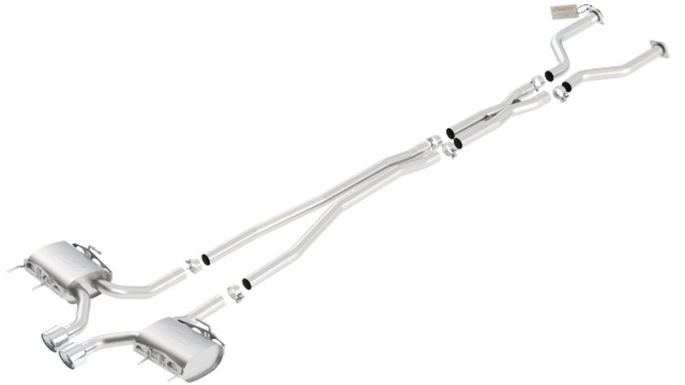 Borla 12662 S-Type Cat-Back Exhaust System Fits 11-15 CTS