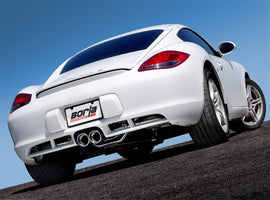 Borla 12663 S-Type Cat-Back Exhaust System Fits 09-12 Boxster Cayman