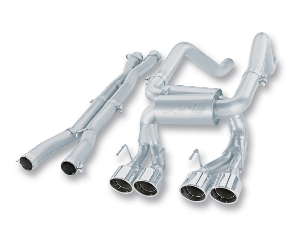 Borla 140265 Multi-Core Cat-Back Exhaust System Fits 07-11 Corvette