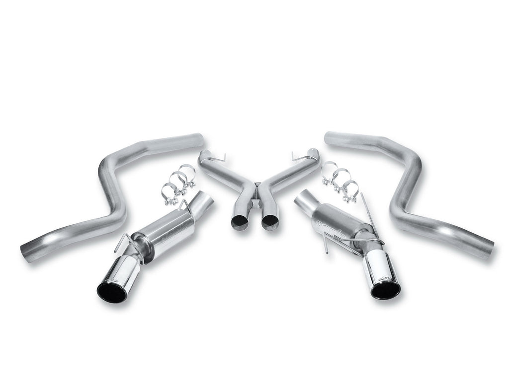 Borla 140266 Touring Cat-Back Exhaust System Fits 05-09 Mustang