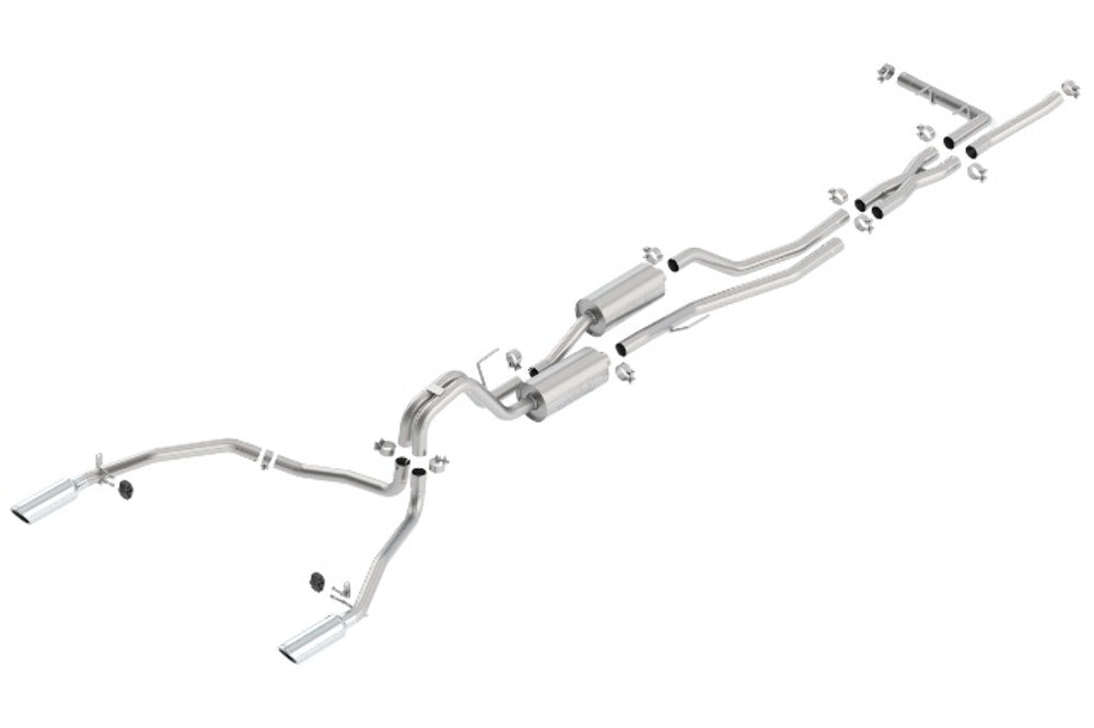 Borla 140697 S-Type Cat-Back Exhaust System Fits 11-14 F-150