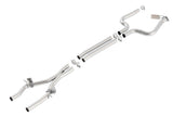 Borla 60609 Catalytic Converter Delete Pipe Fits 16-19 Camaro