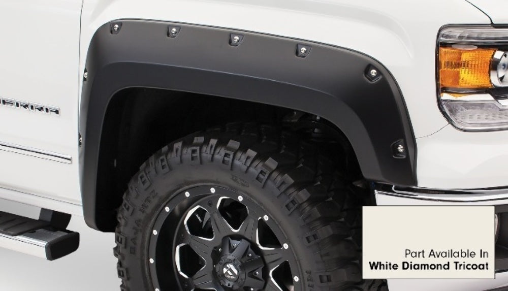 Bushwacker 40957-24 Pocket Style Painted Fender Flares