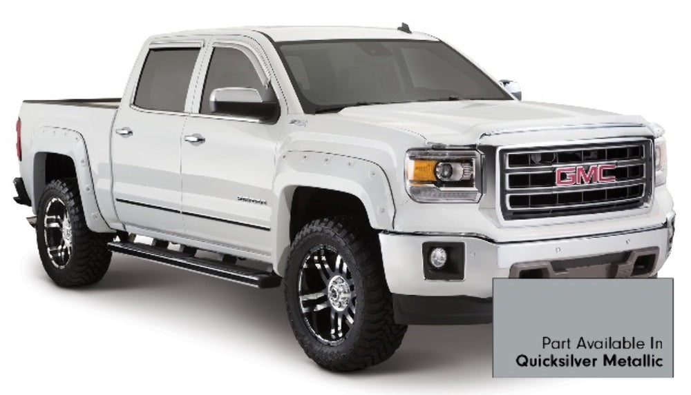 Bushwacker 40958-54 Boss Pocket Style Painted Fender Flares Fits Sierra 1500