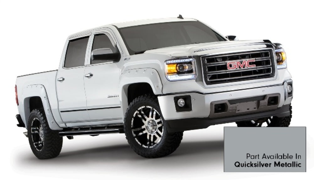 Bushwacker 40958-54 Boss Pocket Style Painted Fender Flares Fits Sierra 1500