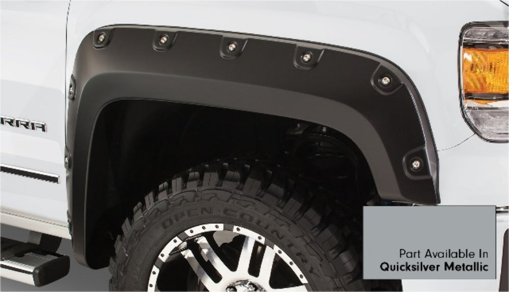 Bushwacker 40958-54 Boss Pocket Style Painted Fender Flares Fits Sierra 1500