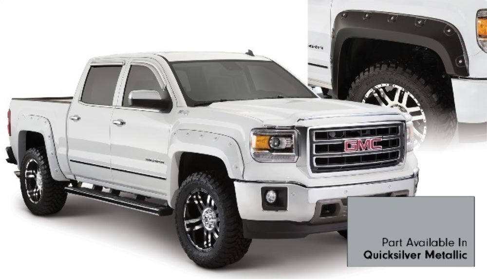 Bushwacker 40958-54 Boss Pocket Style Painted Fender Flares Fits Sierra 1500