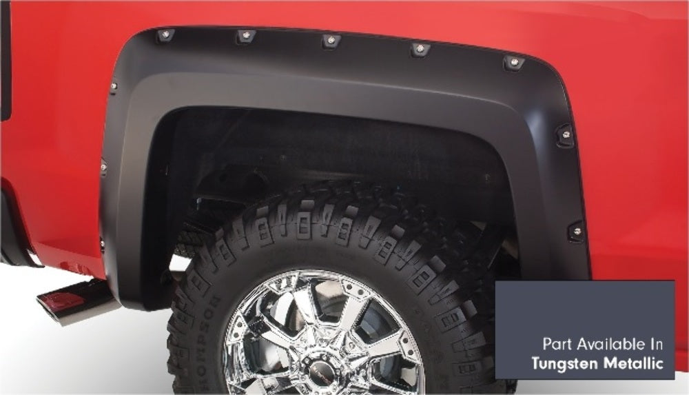 Bushwacker 40959-64 Pocket Style Painted Fender Flares Fits 16 Silverado 1500