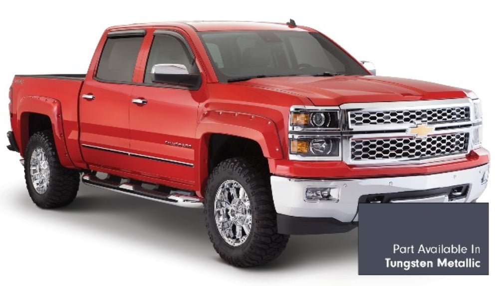 Bushwacker 40959-64 Pocket Style Painted Fender Flares Fits 16 Silverado 1500