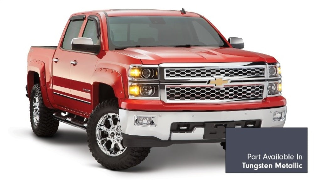 Bushwacker 40959-64 Pocket Style Painted Fender Flares Fits 16 Silverado 1500