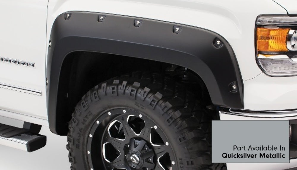 Bushwacker 40960-54 Pocket Style Painted Fender Flares Fits 14-18 Sierra 1500