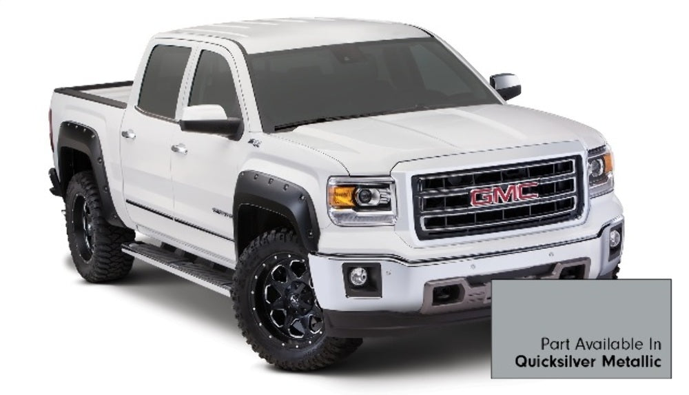 Bushwacker 40960-54 Pocket Style Painted Fender Flares Fits 14-18 Sierra 1500