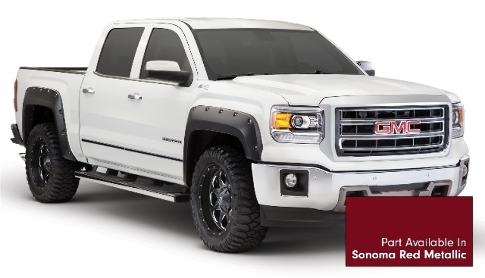 Bushwacker 40960-74 Pocket Style Painted Fender Flares Fits 14-18 Sierra 1500