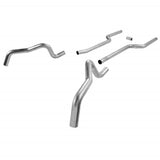 Flowmaster 1050 Header-Back Pipe Kit Fits 67-69 Camaro Firebird