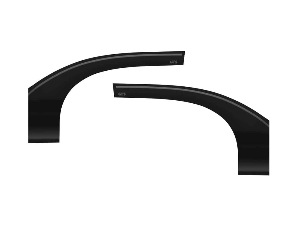 GT Styling 82190S Smoke Bubble Extended Ventgard Fits 24-26 Tacoma