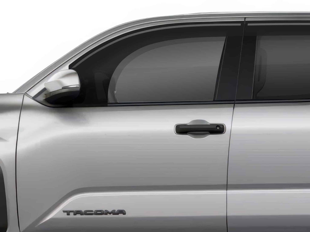 GT Styling 82190S Smoke Bubble Extended Ventgard Fits 24-26 Tacoma