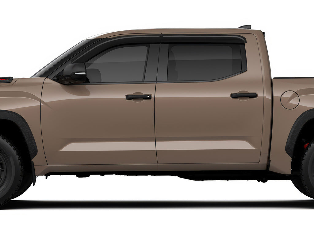 GT Styling 88419 Smoke Ventgard Sport Fits 22-26 Tundra Crew Max