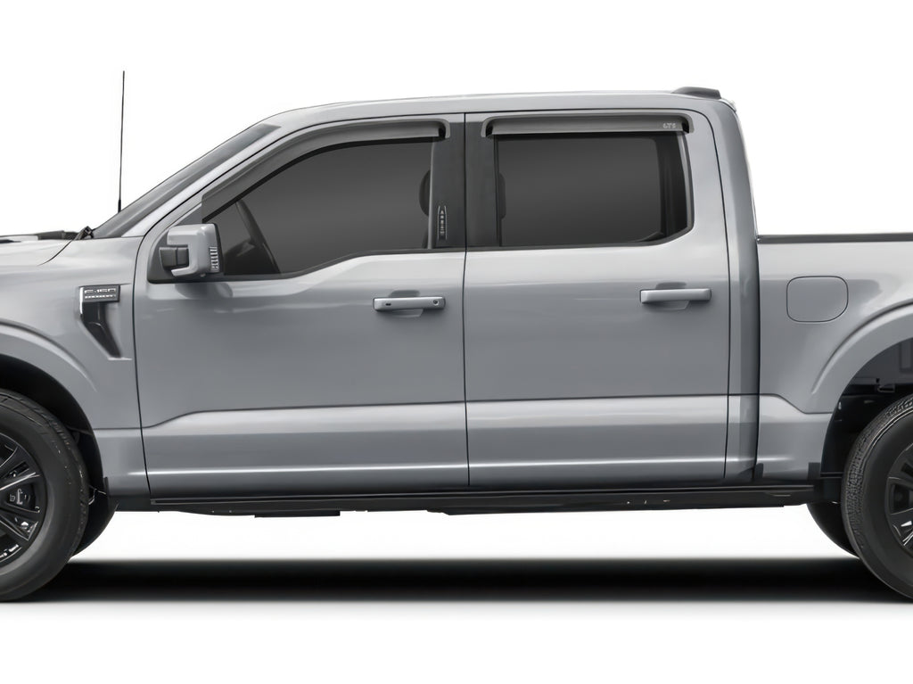 GT Styling 88422 Smoke Ventgard Sport Fits 17-26 F-250, F-350, F-450 Super Duty