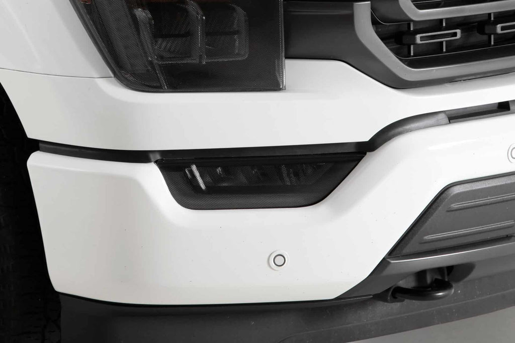 GT Styling GT0183FX Carbon Fiber Look Foglight Covers 2 pc Fits 19-23 F-150