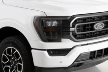 Load image into Gallery viewer, GT Styling GT0188X Carbon Fiber Look Headlight Covers 2 pc Fits 19-23 F-150