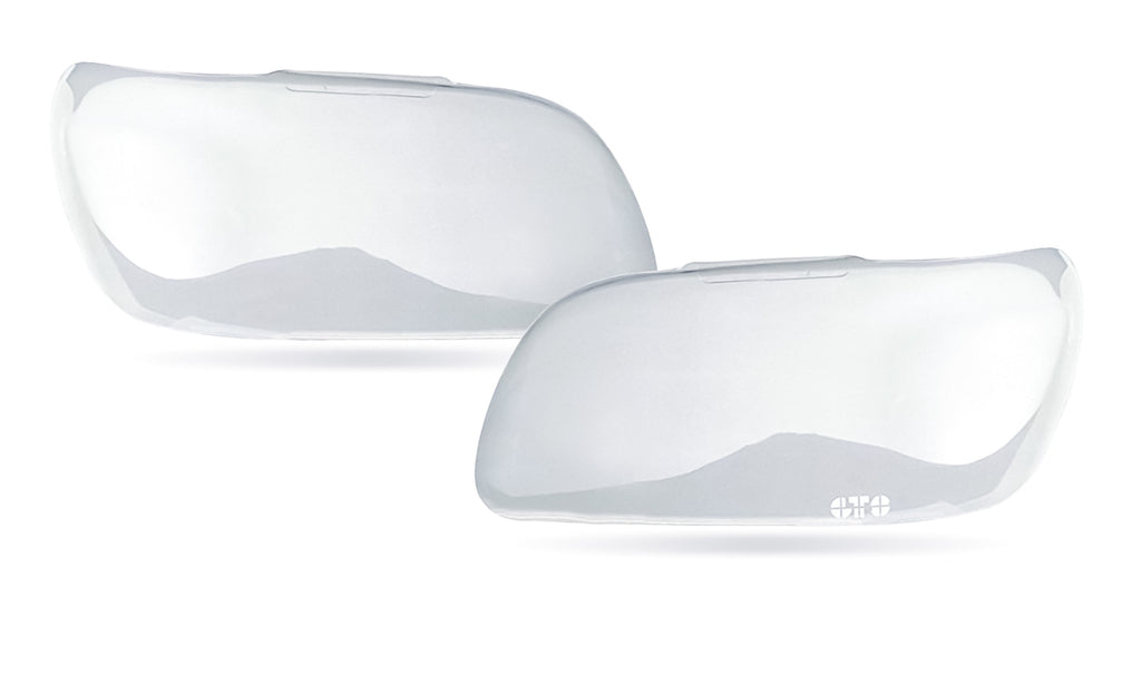 GTS GT0643C Clear Headlight Covers 2Pc For 2007-2018 Wrangler JK/JKU