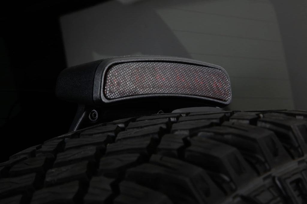 GT Styling Carbon Fiber Look Rear Black Out Kit 3 pc Fits 19-26 Bronco All Without LED Option