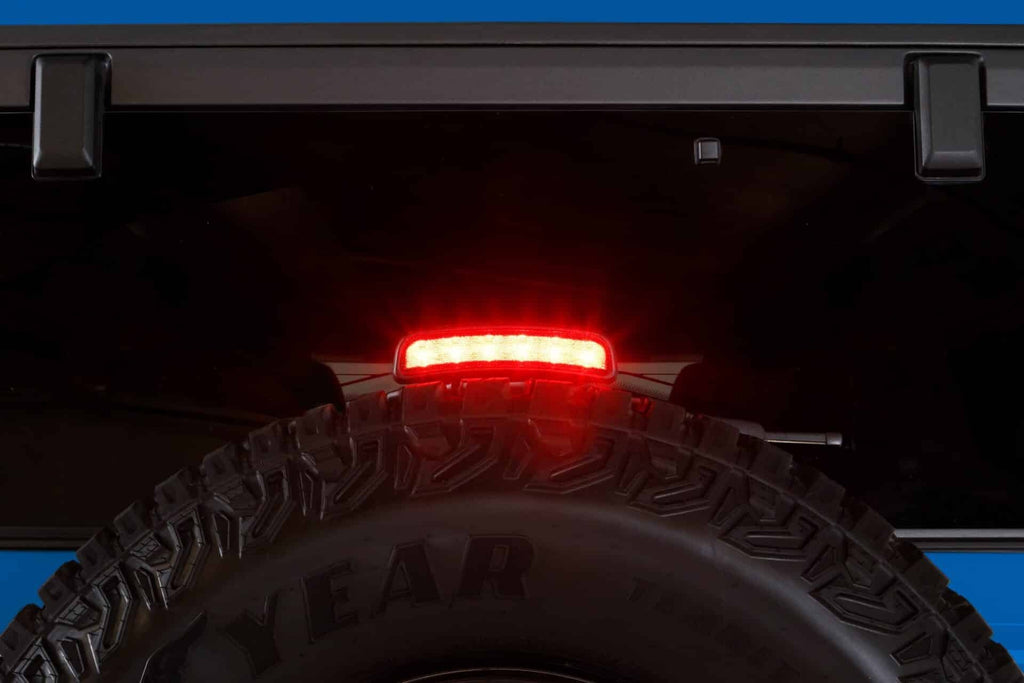 GT Styling Carbon Fiber Look Rear Black Out Kit 3 pc Fits 19-26 Bronco All Without LED Option