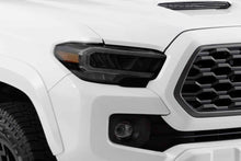 Load image into Gallery viewer, GT Styling GT1886X Carbon Fiber Look Headlight Cover 2 pc Fits 16-23 Tacoma