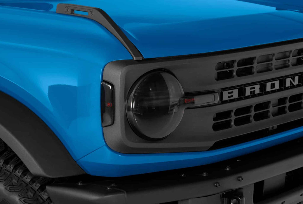 GT Styling Smoke Headlight Cover Kit 4 pc Fits 19-26 Bronco All Without LED Option