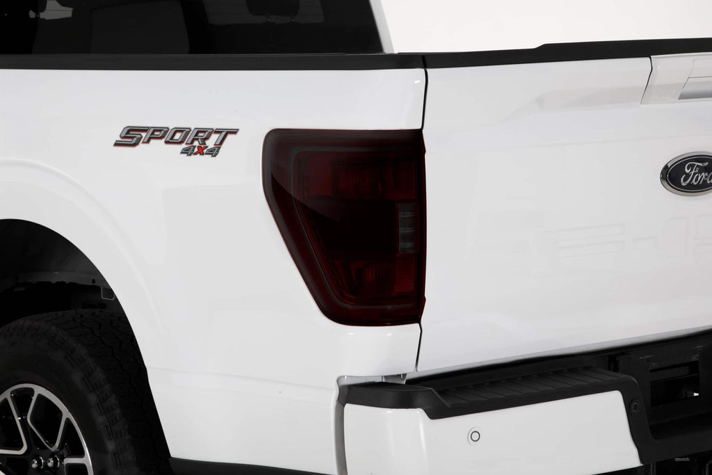 GT Styling GT4643 Smoke Taillight Cover 2 pc Fits 19-23 F-150
