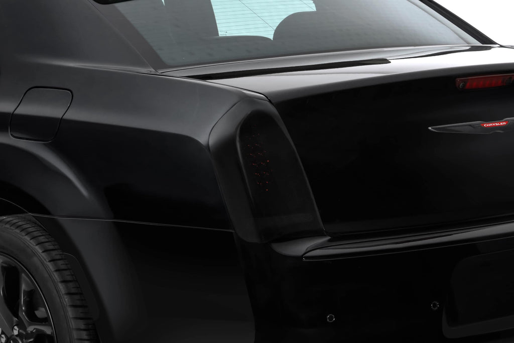 GT Styling GT7420 Smoke Taillight Cover Kit 4 pc Fits 15-23 300