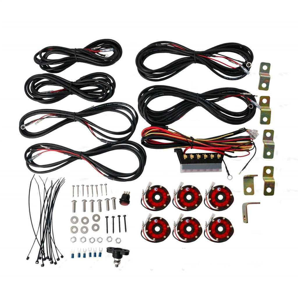 KC HiLites 91037 Cyclone LED Rock Light Kit