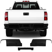 Load image into Gallery viewer, Shellz BK1001 Rear Bumper Cover Gloss Black Fits 14-18 Silverado Sierra LD HD