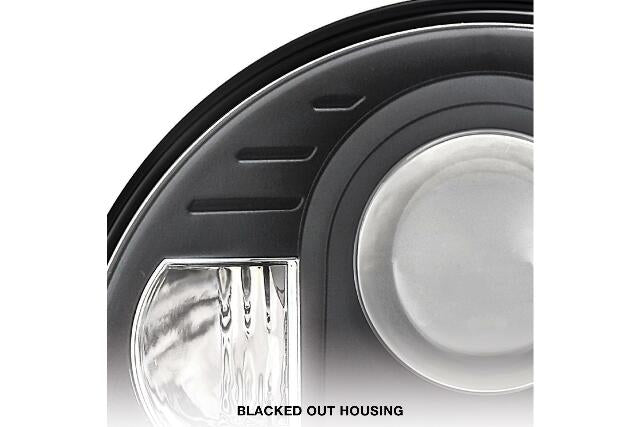 ProComp EXP76402P 2x 7in Round LED Headlights For 07-18 Wrangler JK