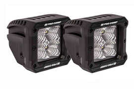ProComp EXP76413P 2x S4 Gen3 3in Square Spot Pods LED Pods