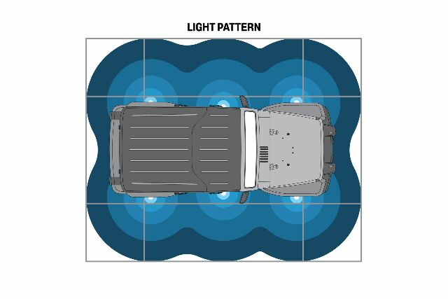 ProComp EXP76501 6x White Rock Lights Universal