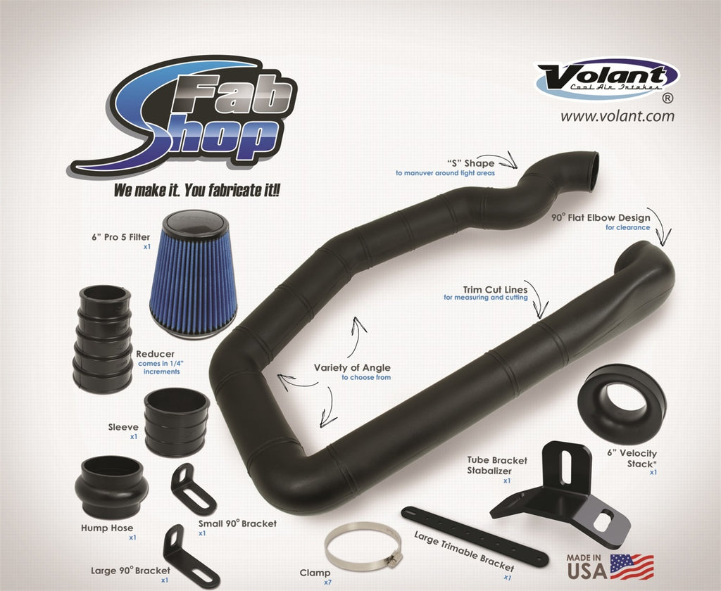 Volant Performance 300135 Fab Shop Full Kit